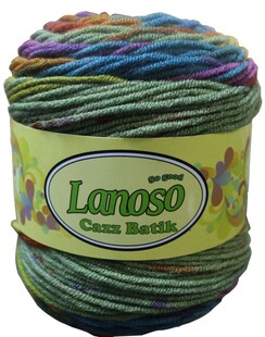 LANOSO - Lanoso Cazz Batik Ebruli Örgü İpi 705
