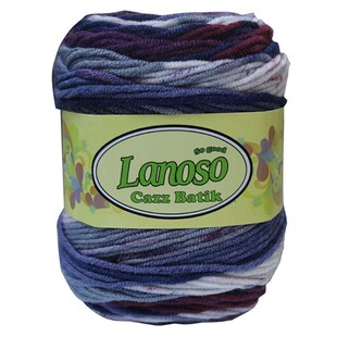 LANOSO - Lanoso Cazz Batik Ebruli Örgü İpi 702