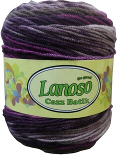 LANOSO - Lanoso Cazz Batik Ebruli Örgü İpi 710