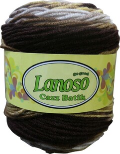 LANOSO - Lanoso Cazz Batik Ebruli Örgü İpi 707