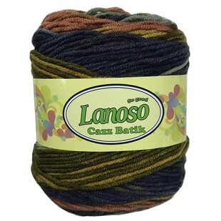 LANOSO - Lanoso Cazz Batik Ebruli Örgü İpi 709