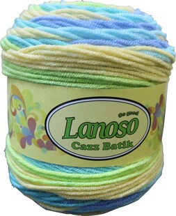 LANOSO - Lanoso Cazz Batik Ebruli Örgü İpi 717