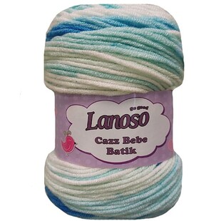 LANOSO - Lanoso Cazz Bebe Batik Ebruli Bebe Örgü İpi 752 LANOSO - Lanoso Cazz Bebe Batik Ebruli Bebe Örgü İpi 752