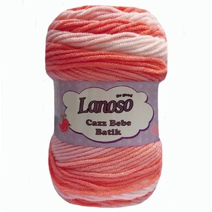 LANOSO - Lanoso Cazz Bebe Batik Ebruli Bebe Örgü İpi 766 LANOSO - Lanoso Cazz Bebe Batik Ebruli Bebe Örgü İpi 766