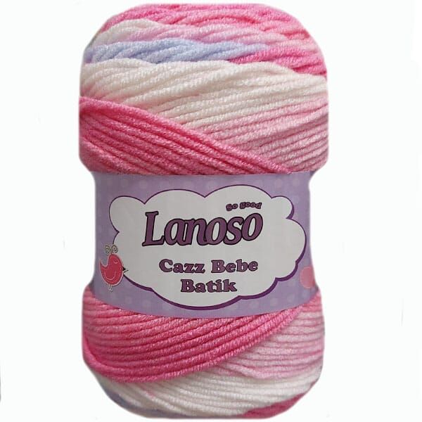 Lanoso Cazz Bebe Batik Ebruli Bebe Örgü İpi 767