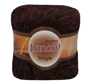 LANOSO - Lanoso Single Tavşan İp El Örgü İpliği 926 Acı Kahve