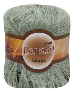 LANOSO - Lanoso Single Tavşan İp El Örgü İpliği 952 Gri