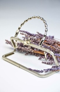 HOBİPOP - Metal Çanta Bursu Çiçek Topuzlu Gümüş Renk HOBİPOP - Metal Çanta Bursu Çiçek Topuzlu Gümüş Renk