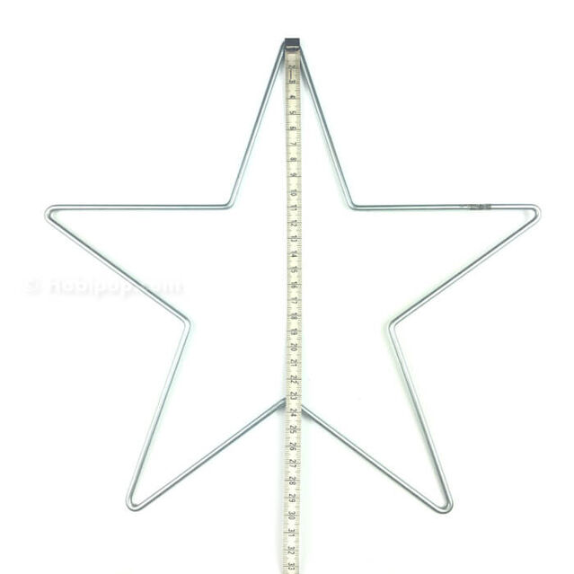 Metal Yıldız Makrome Halkası 30 cm