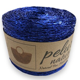 HOBİPOP - Metalik Bükümlü Parlak Simli Kağıt İp Lacivert HOBİPOP - Metalik Bükümlü Parlak Simli Kağıt İp Lacivert