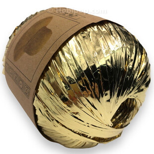 HOBİPOP - Metalik Parlak Rafya İp Altın Renk HOBİPOP - Metalik Parlak Rafya İp Altın Renk