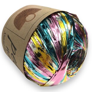 HOBİPOP - Metalik Parlak Rafya İp Rengarenk HOBİPOP - Metalik Parlak Rafya İp Rengarenk