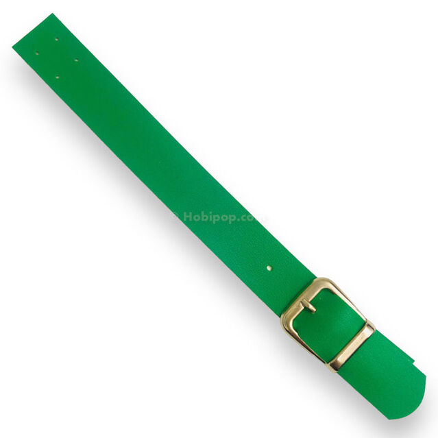 Mıknatıslı Tokalı Suni Deri Çanta Kapama Benetton Yeşil Uzun