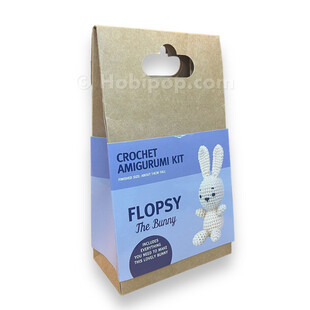 TUVA - Mini Crochet Amigurumi Kit Flopsy TUVA - Mini Crochet Amigurumi Kit Flopsy