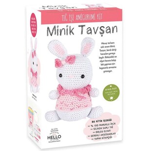 Minik Tavşan Amigurumi Yapım Seti - Thumbnail