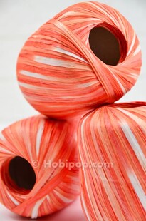 Multicolor Batik Rafya İp Turuncu - Thumbnail