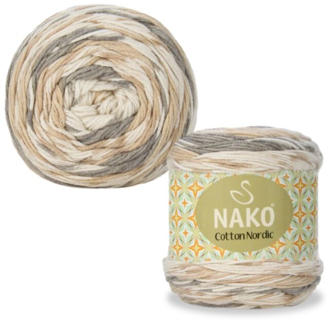 Nako Cotton Nordic El Örgü İpliği 82665