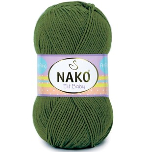 NAKO - Nako Elit Baby 10665 Çam Yeşili