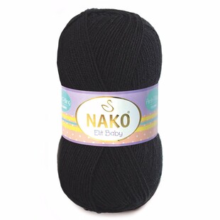 NAKO - Nako Elit Baby 217 Siyah NAKO - Nako Elit Baby 217 Siyah