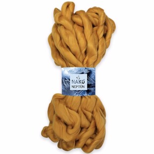 NAKO - Nako Neptün Kalın Örgü İpliği 06825 Hardal Sarı