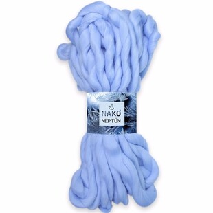 NAKO - Nako Neptün Kalın Örgü İpliği 11453 Buz Mavisi