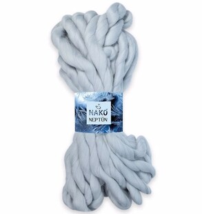 NAKO - Nako Neptün Kalın Örgü İpliği 12975 Gri