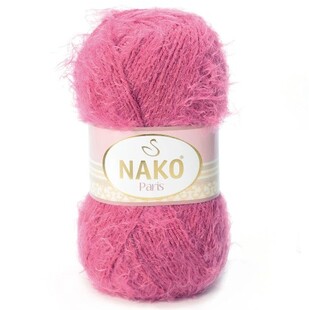 NAKO - Nako Paris Örgü İpi 06578 Koyu Pembe