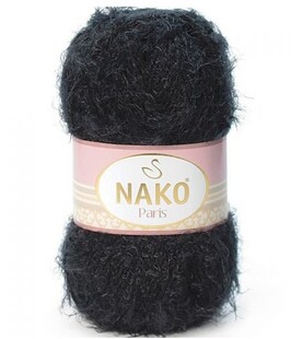 NAKO - Nako Paris Örgü İpi 217 Siyah