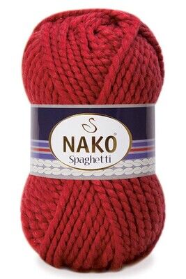 Nako Spaghetti 1175 Koyu Kırmızı