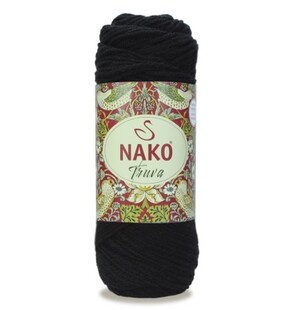 NAKO - Nako Truva El Örgü İpi 217 Siyah NAKO - Nako Truva El Örgü İpi 217 Siyah