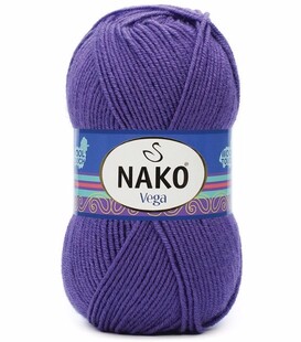 NAKO - Nako Vega El Örgü İpliği 00287 Mor