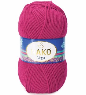 NAKO - Nako Vega El Örgü İpliği 10607 Fuşya