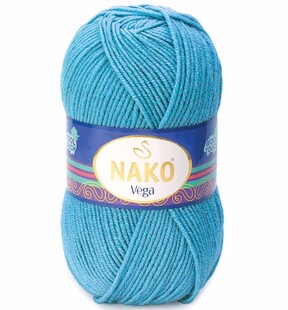 NAKO - Nako Vega El Örgü İpliği 10608 Turkuaz