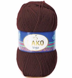 NAKO - Nako Vega El Örgü İpliği 10675 Kahverengi