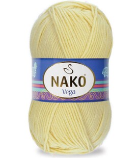 NAKO - Nako Vega El Örgü İpliği 11599 Açık Sarı