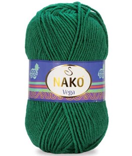 NAKO - Nako Vega El Örgü İpliği 13871 Benetton Yeşil