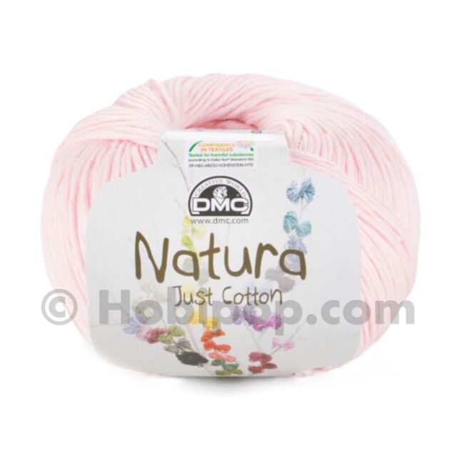 Natura Just Cotton El Örgü İpi N06 Rose Layette