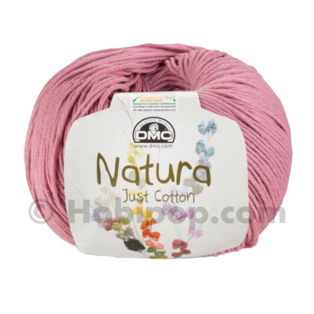 Natura Just Cotton El Örgü İpi N07 Spring Rose