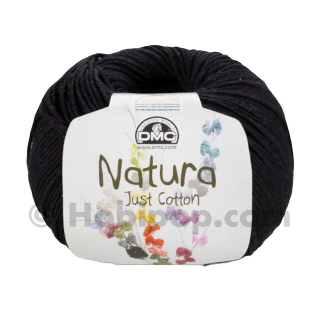 Natura Just Cotton El Örgü İpi N11 Noir