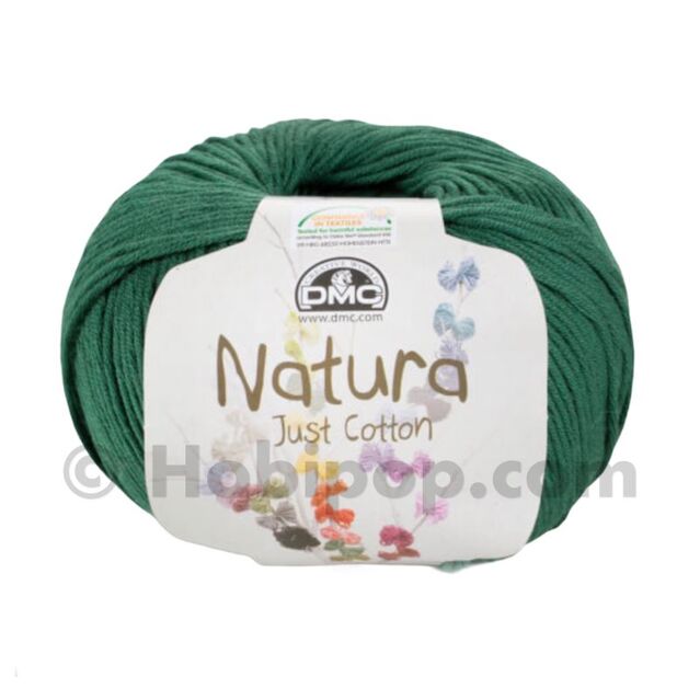 Natura Just Cotton El Örgü İpi N14 Green Valley