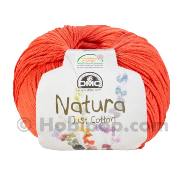 Natura Just Cotton El Örgü İpi N18 Coral