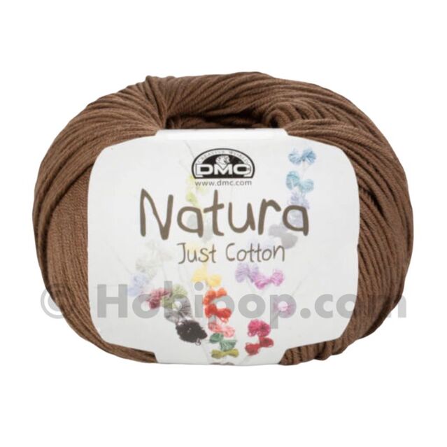 Natura Just Cotton El Örgü İpi N22 Tropic Brown