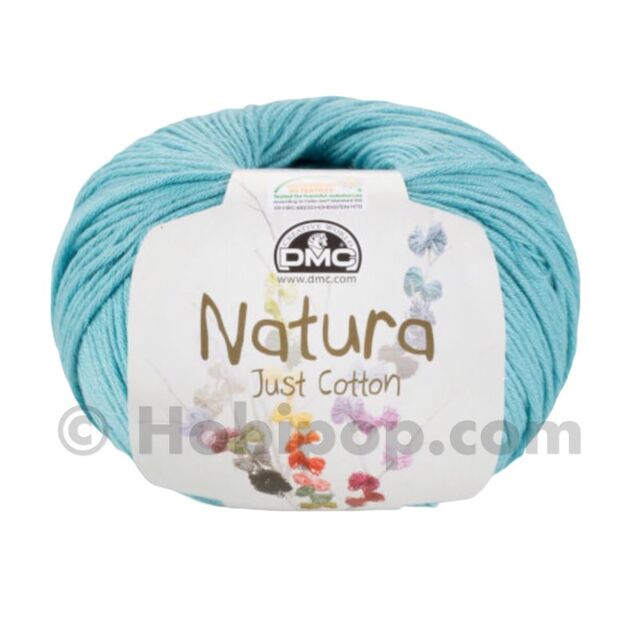 Natura Just Cotton El Örgü İpi N25 Aguamarina