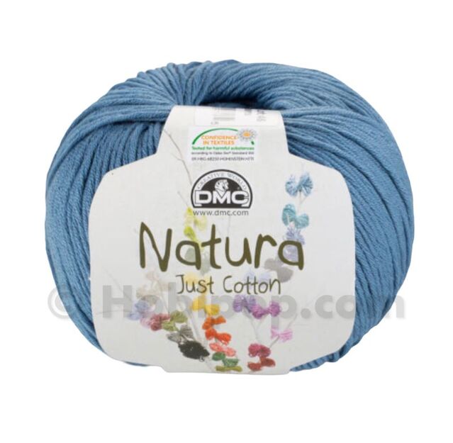 Natura Just Cotton El Örgü İpi N26 Blue Jeans