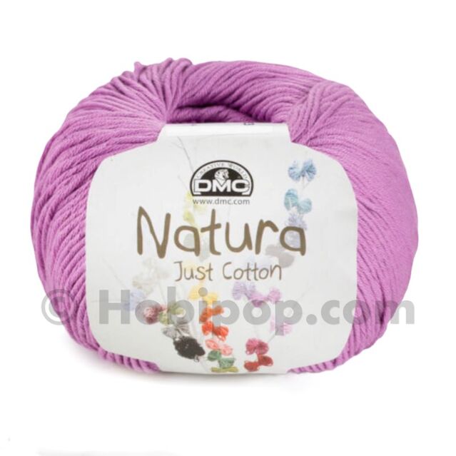 Natura Just Cotton El Örgü İpi N31 Malva