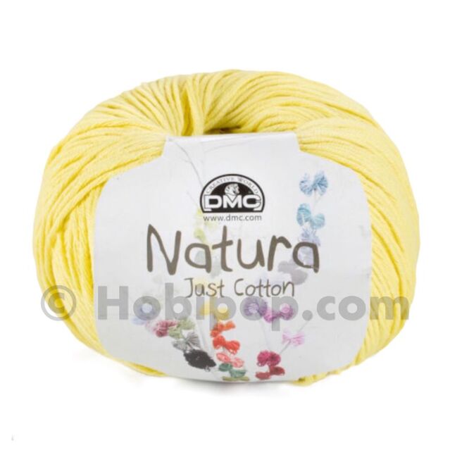Natura Just Cotton El Örgü İpi N43 Golden Lemon