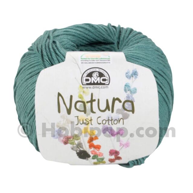 Natura Just Cotton El Örgü İpi N54 Green Smoke