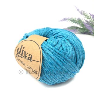DİVA - Natural Cotton XXL Tarama Makrome İpi Okyanus DİVA - Natural Cotton XXL Tarama Makrome İpi Okyanus