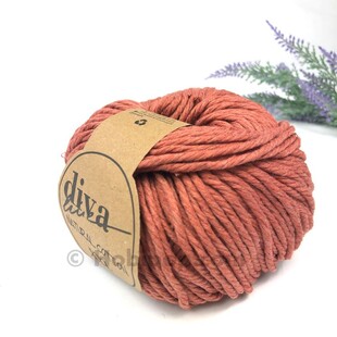 DİVA - Natural Cotton XXL Tarama Makrome İpi Tarçın DİVA - Natural Cotton XXL Tarama Makrome İpi Tarçın