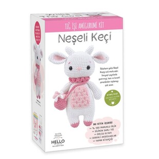 Neşeli Keçi Amigurumi Yapım Seti - Thumbnail